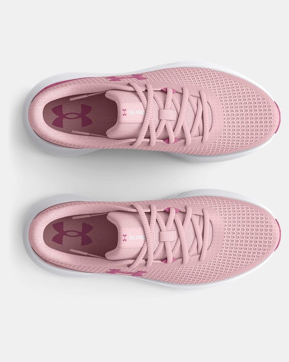 Women's UA Surge 3 Running Shoes, Pink, pdpMainDesktop image number 2